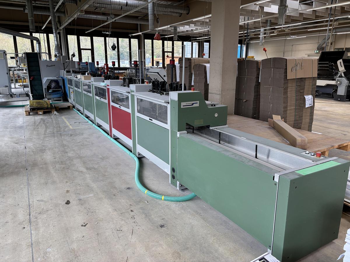 Used Müller Martini perfect binder Pantera 1577 (2008)