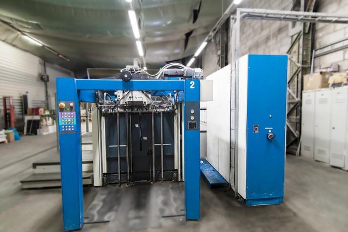 Used KBA (Koenig & Bauer) Rapida 105-4+LV (2003)