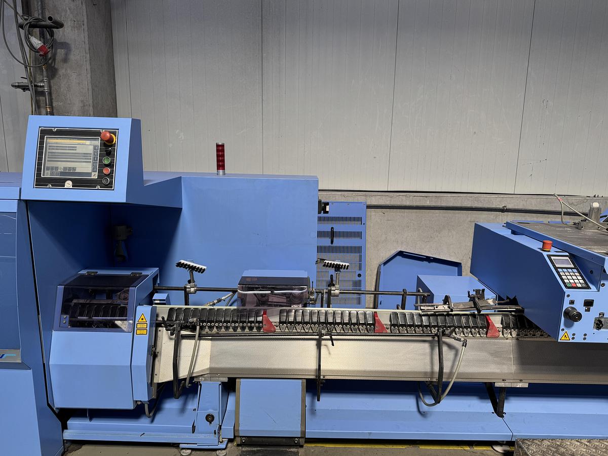Used Müller Martini saddle stitcher Primera C140 (2009)