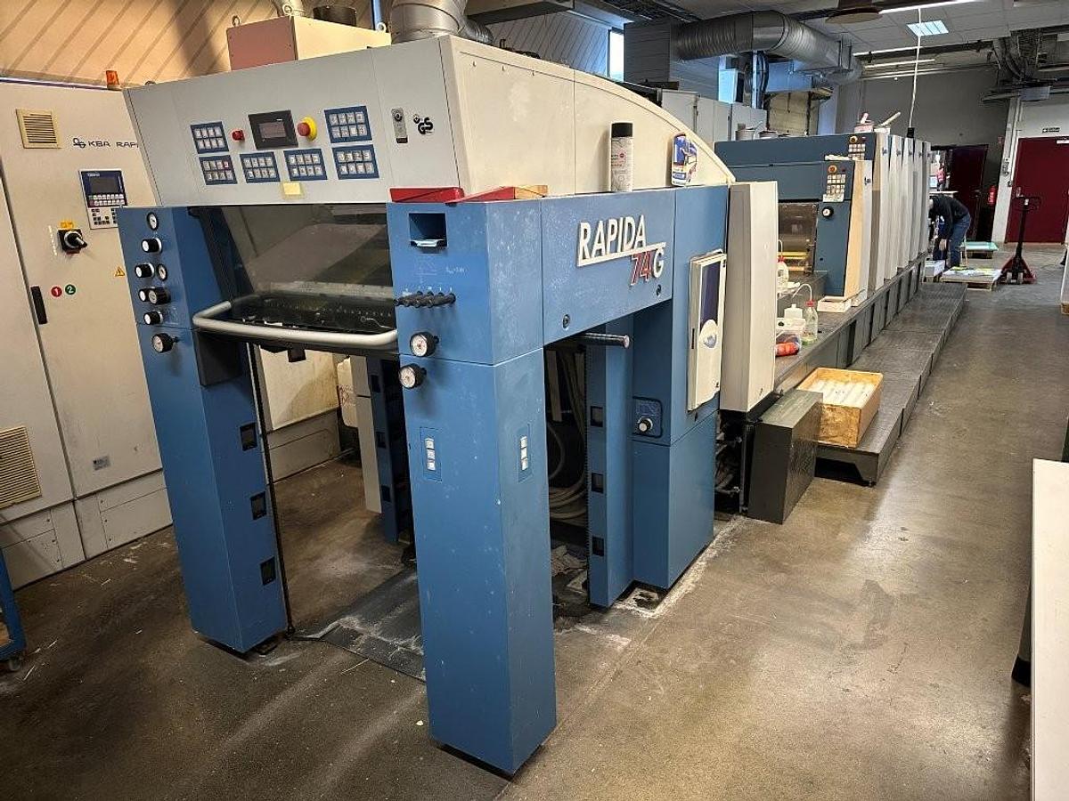 Used KBA (Koenig & Bauer) Rapida 74G-5+L (Anicolor) (2008)