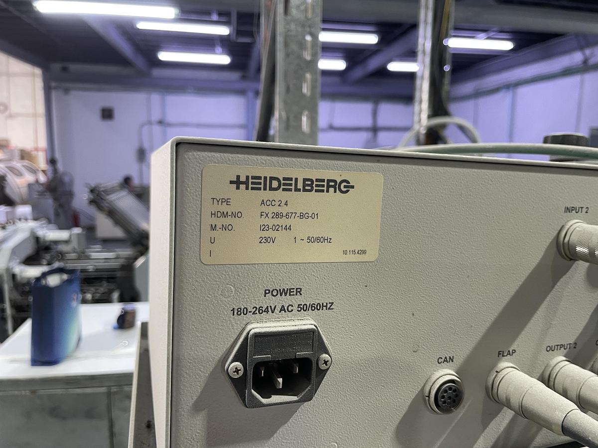 Used Heidelberg-Stahlfolder KD 78/4KLL (2001)