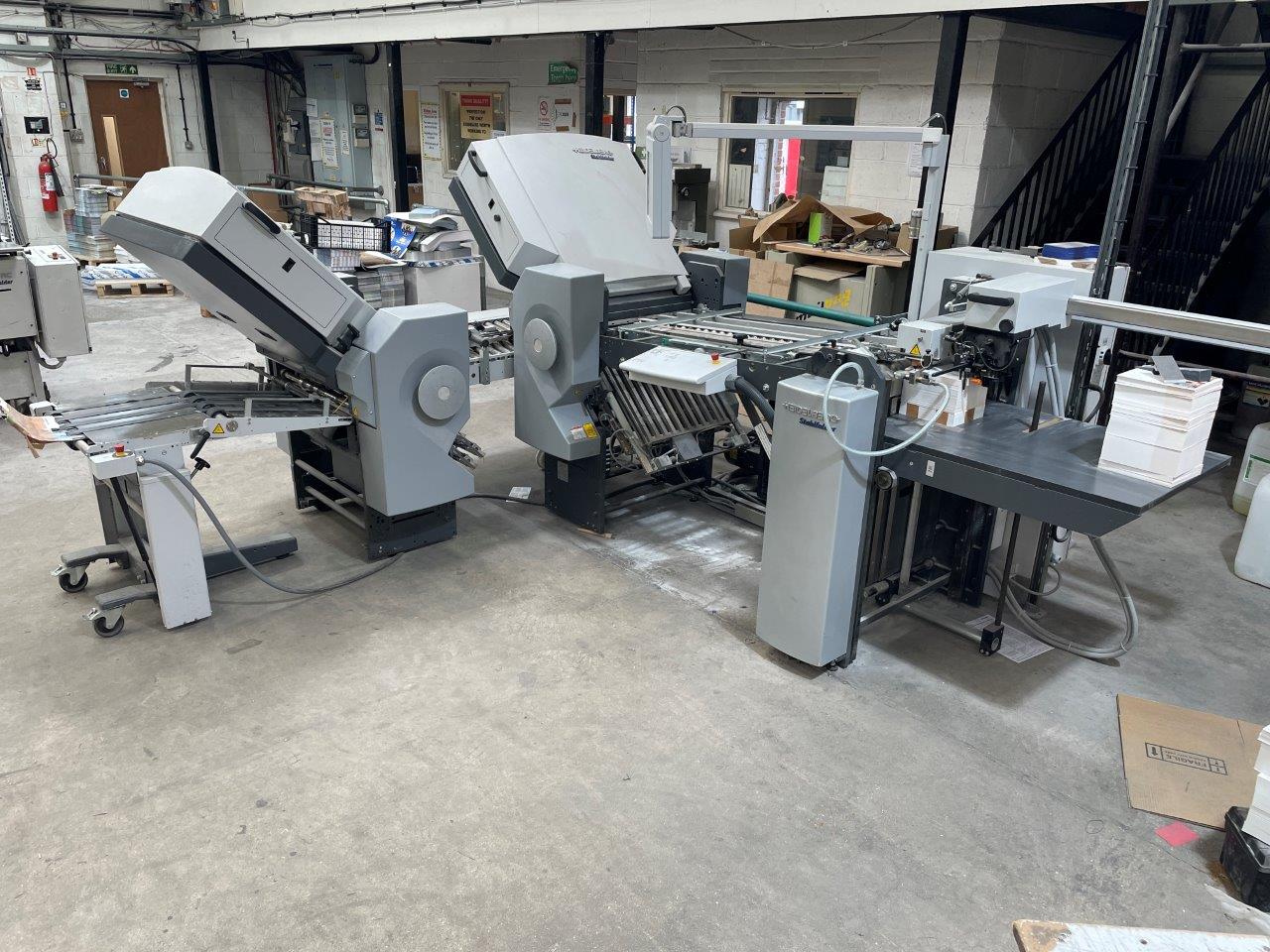 KGT Used All Buckle Folding machines for sale