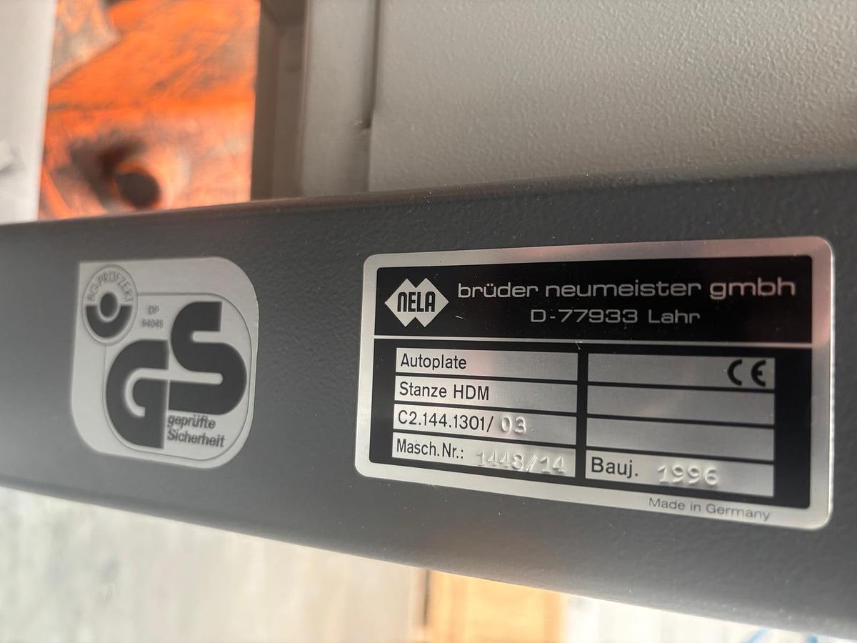 Used Heidelberg plate punch (1996)