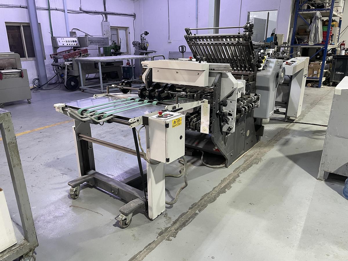 Used Heidelberg-Stahlfolder KD 66/4KTL (2001)