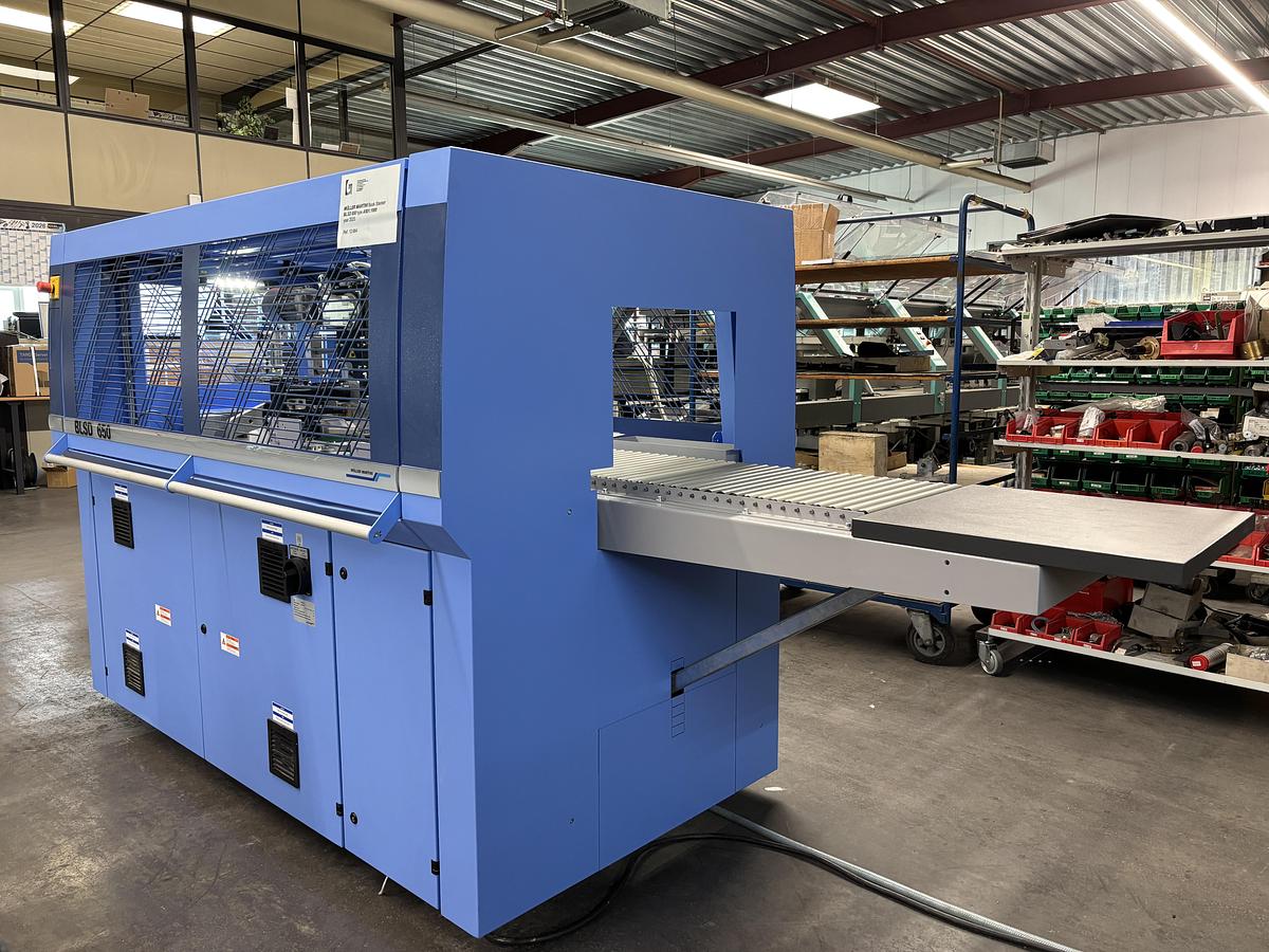 Used Müller Martini book stacker BLSD 650 (2025)