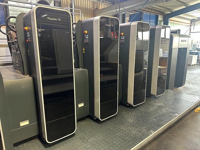 Used KBA (Koenig & Bauer) Rapida 76-5+L (2021)