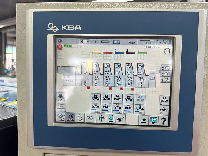 Used KBA (Koenig & Bauer) Rapida 75E-5+L (2010)