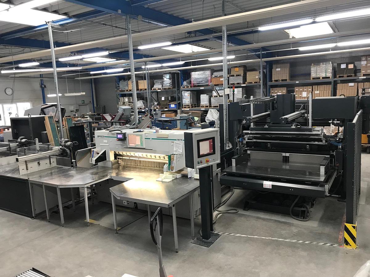 Used Perfecta guillotine BASA 168 TS (2013)