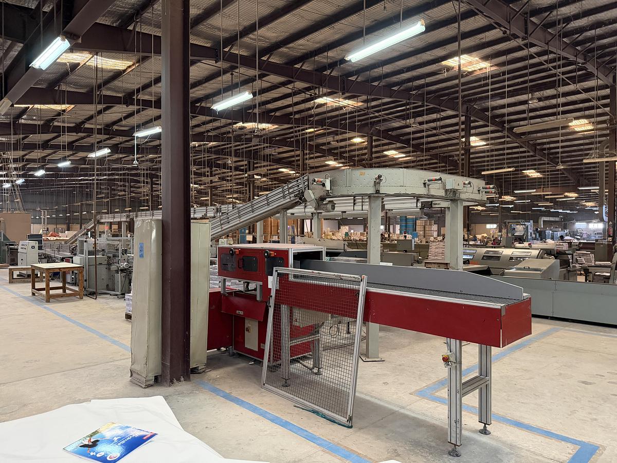 Used Sigloch book back gluing machine SB-3100/2 (2005)