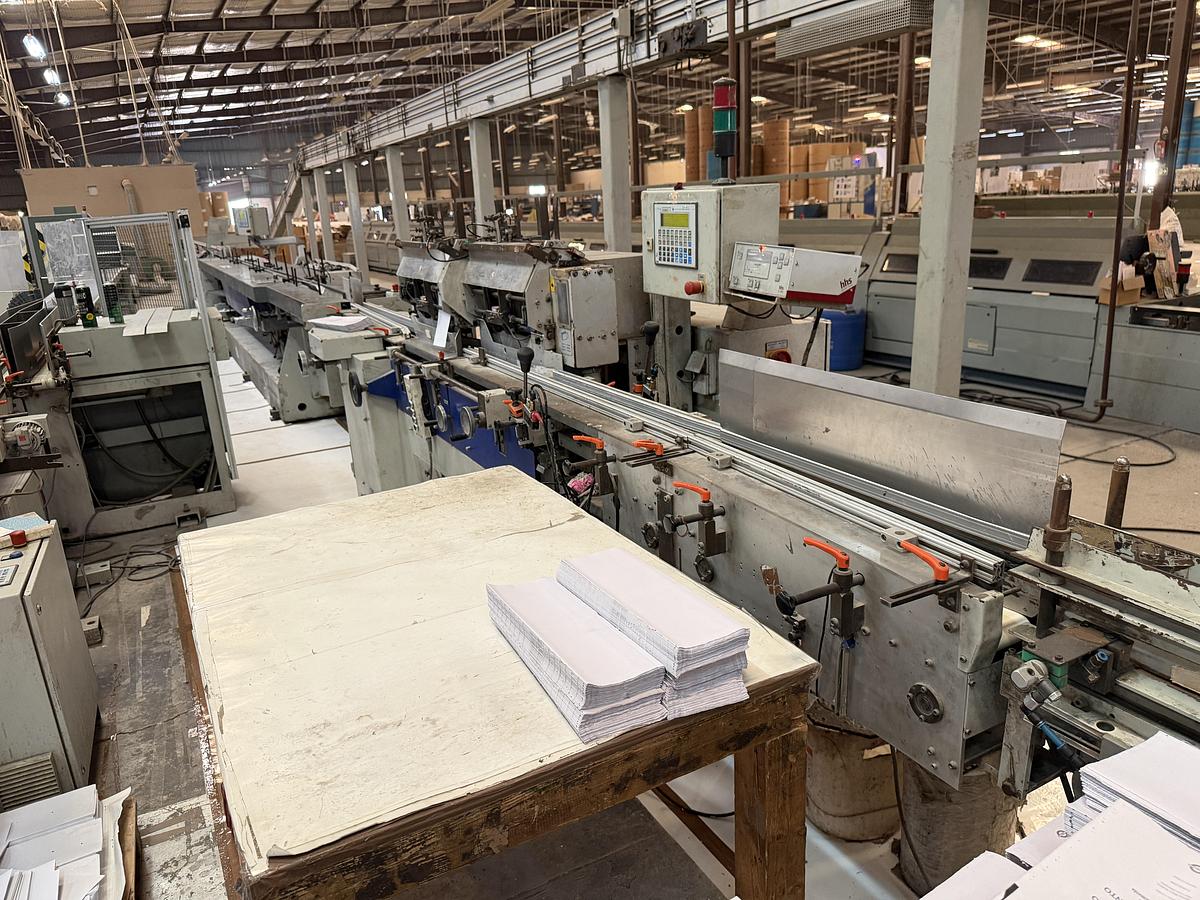 Used Sigloch book back gluing machine SB-3100/2 (2005)