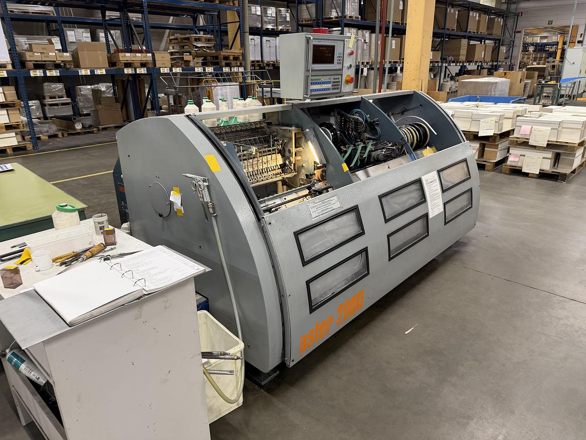 Used Meccanotecnica sewing machine Aster 2000 (1993)