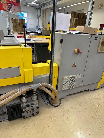 Used Müller Martini saddle stitcher Presto 1550 (2000)