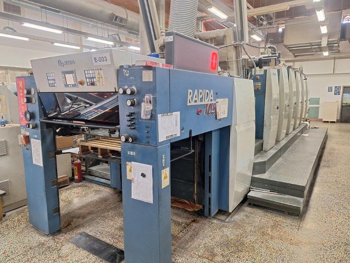 Used KBA (Koenig & Bauer) Rapida 105-6 (2011)