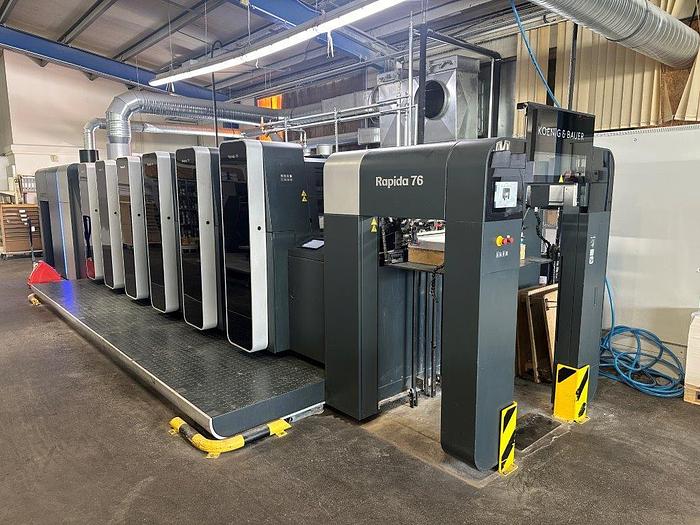 Used KBA (Koenig & Bauer) Rapida 76-5+L (2021)