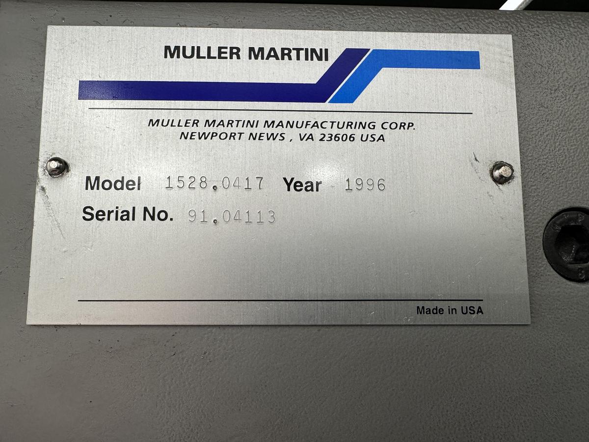 Used Müller Martini cover feeder 1528 (1996)