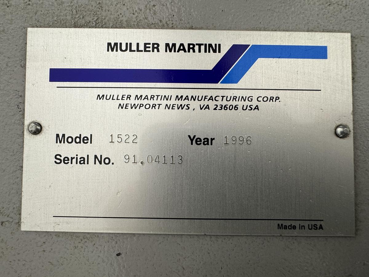 Used Müller Martini trimmer 1522 (1996)