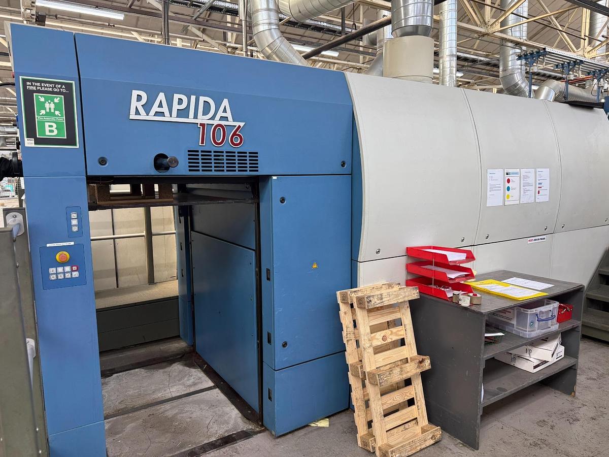 Used KBA (Koenig & Bauer) Rapida 106-6+L ALV2 CX (2010)