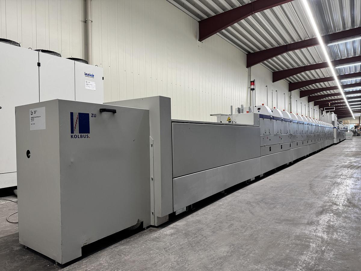 Used Kolbus perfect binder KM 412.B (2011)