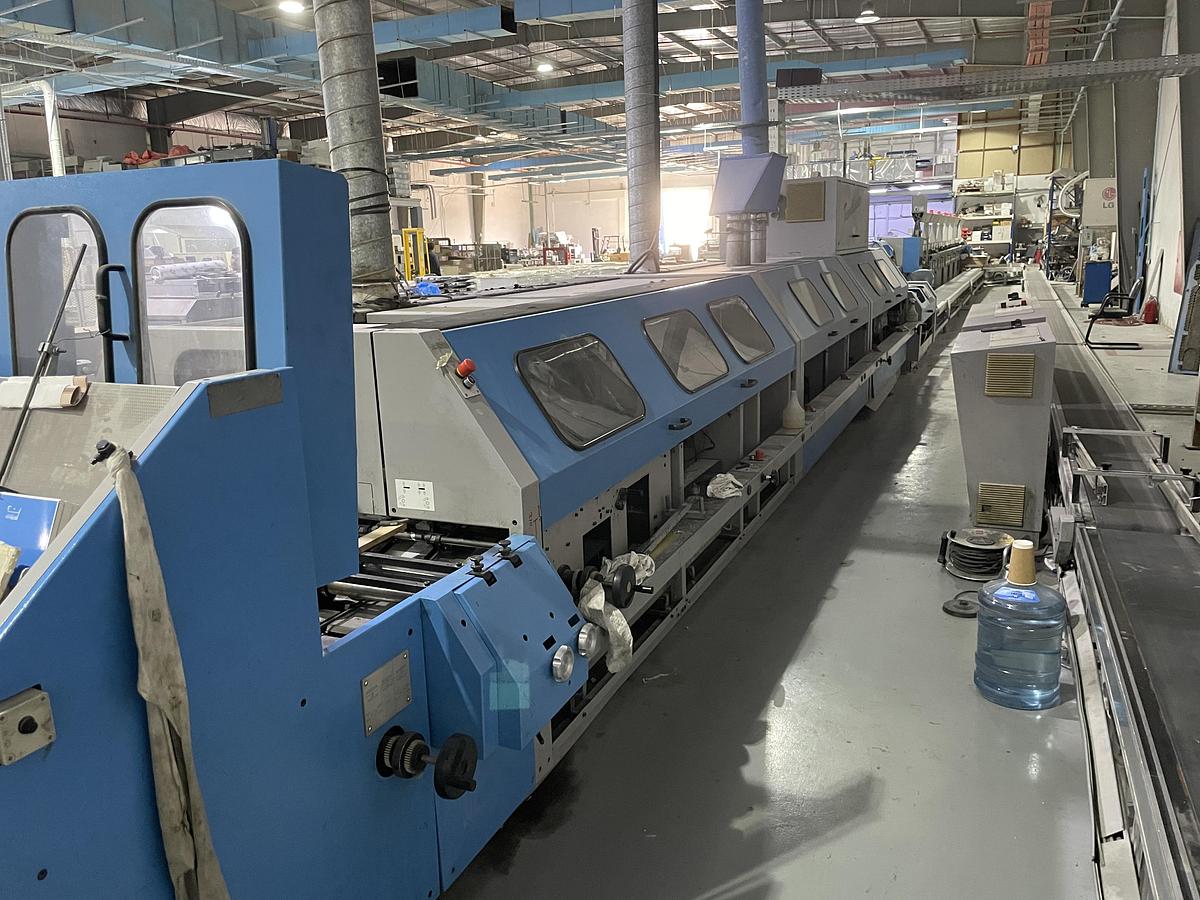 Used Müller Martini perfect binder Trendbinder (2001)