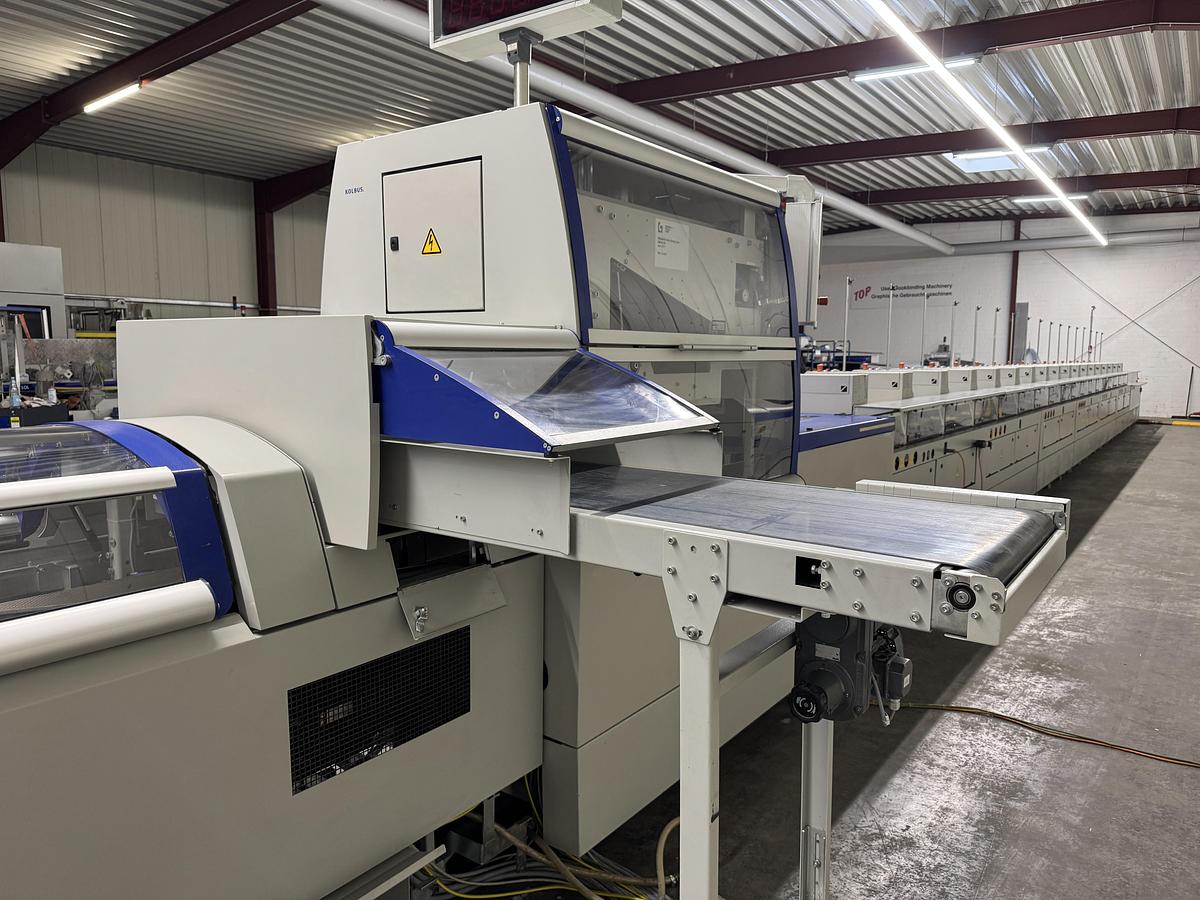 Used Kolbus perfect binder KM 412.B (2011)