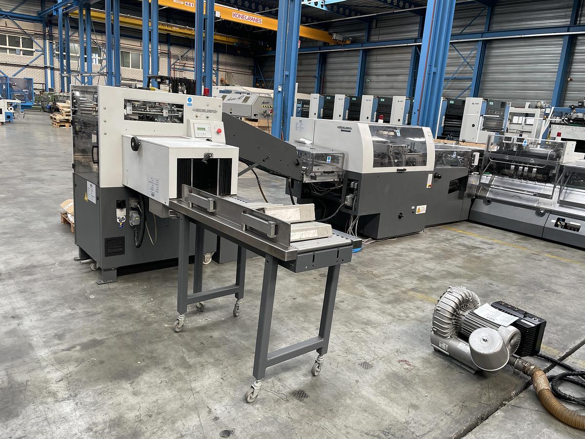 Used Heidelberg saddle stitcher Stitchmaster ST 450 (2008)