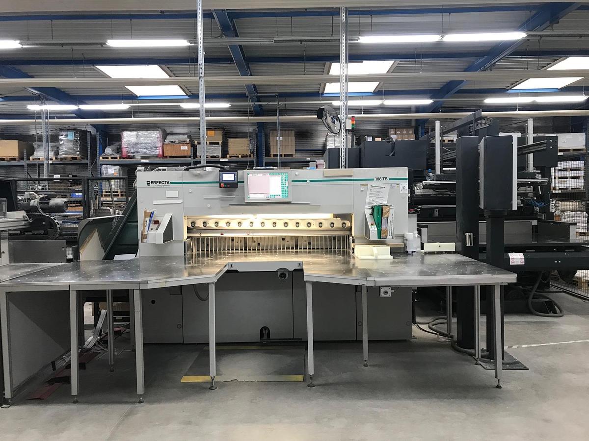 Used Perfecta guillotine BASA 168 TS (2013)