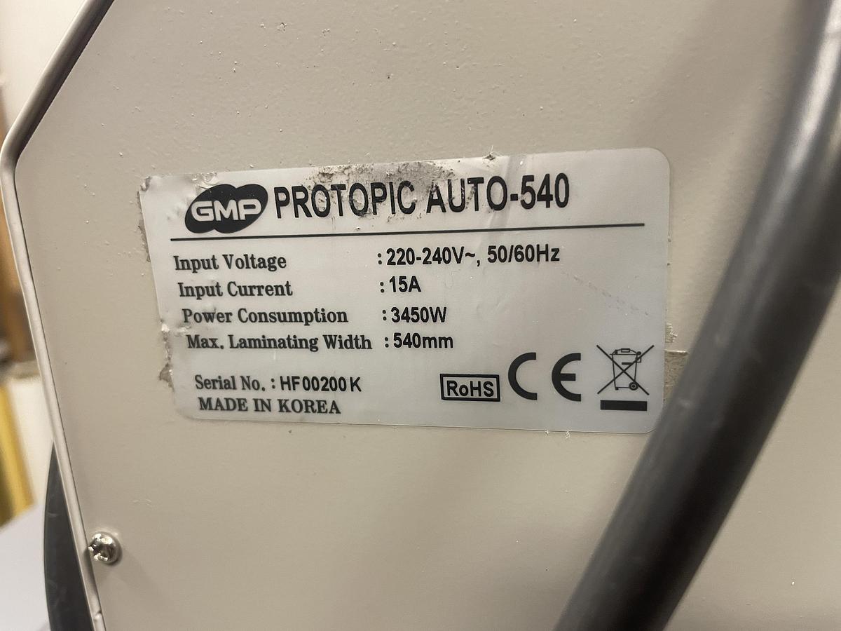 Used GMP Protopic Auto-540 (2021)