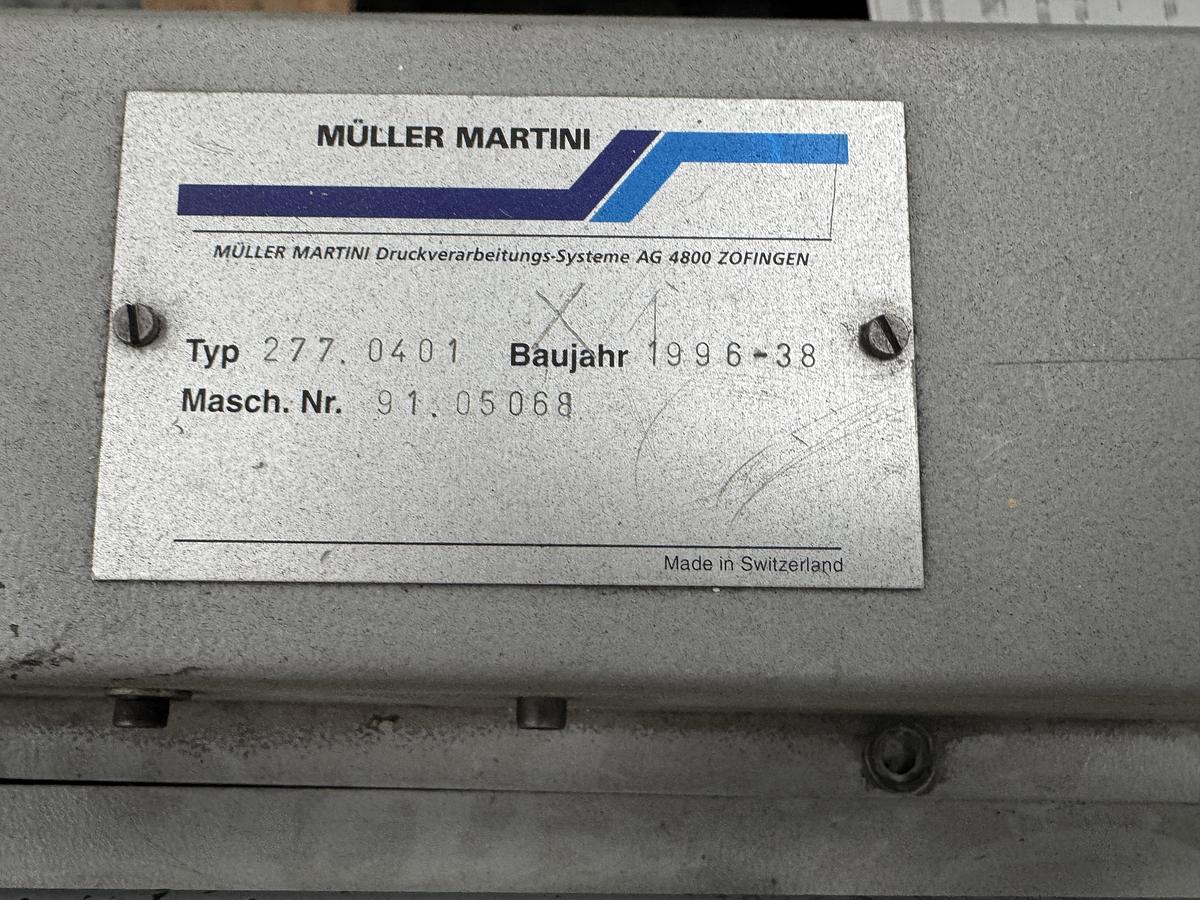 Used Müller Martini bundle clamp 277 (1996)