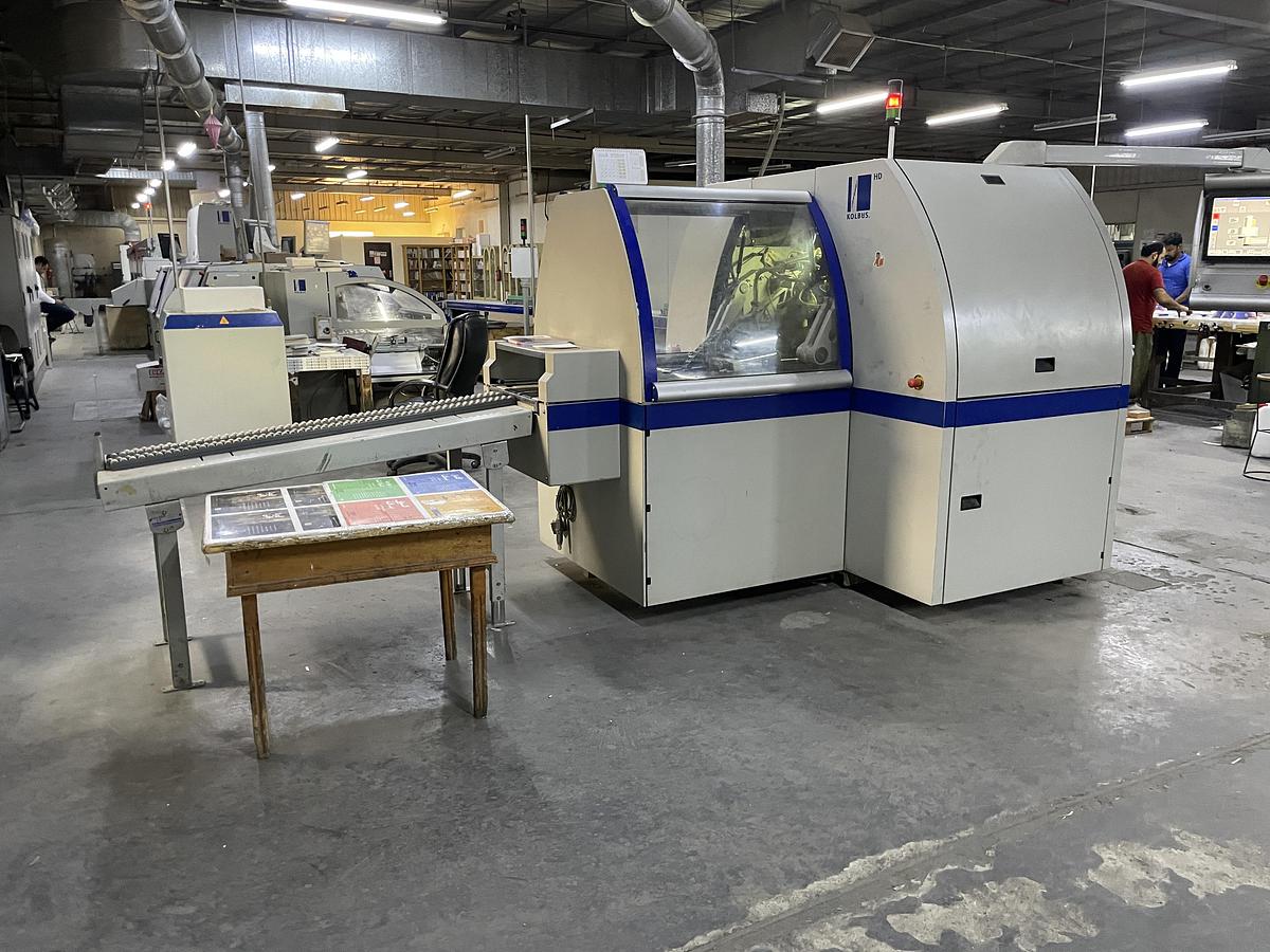 Used Kolbus perfect binder KM 600 (2011)