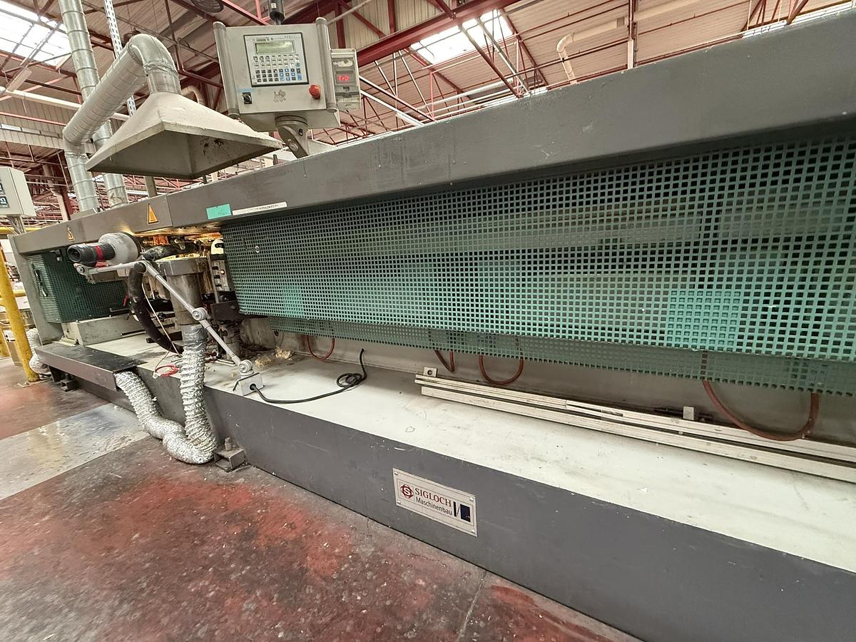 Used Sigloch book gluing line VAM - SB 3000.2 - DNH (2004)