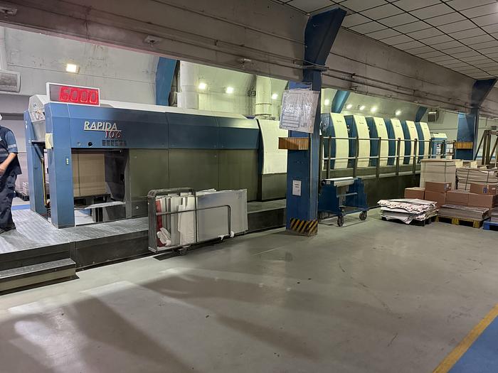 Used KBA (Koenig & Bauer) Rapida 106-6+LV (2013)