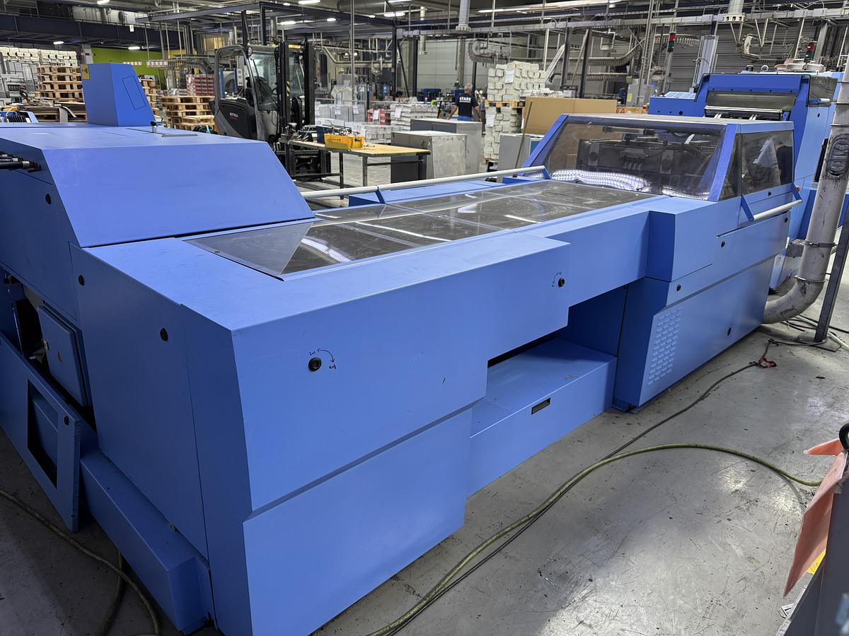 Used Müller Martini saddle stitcher Primera C140 (2009)