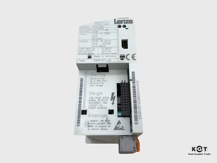 Used Lenze part no.: E82EV371-2B