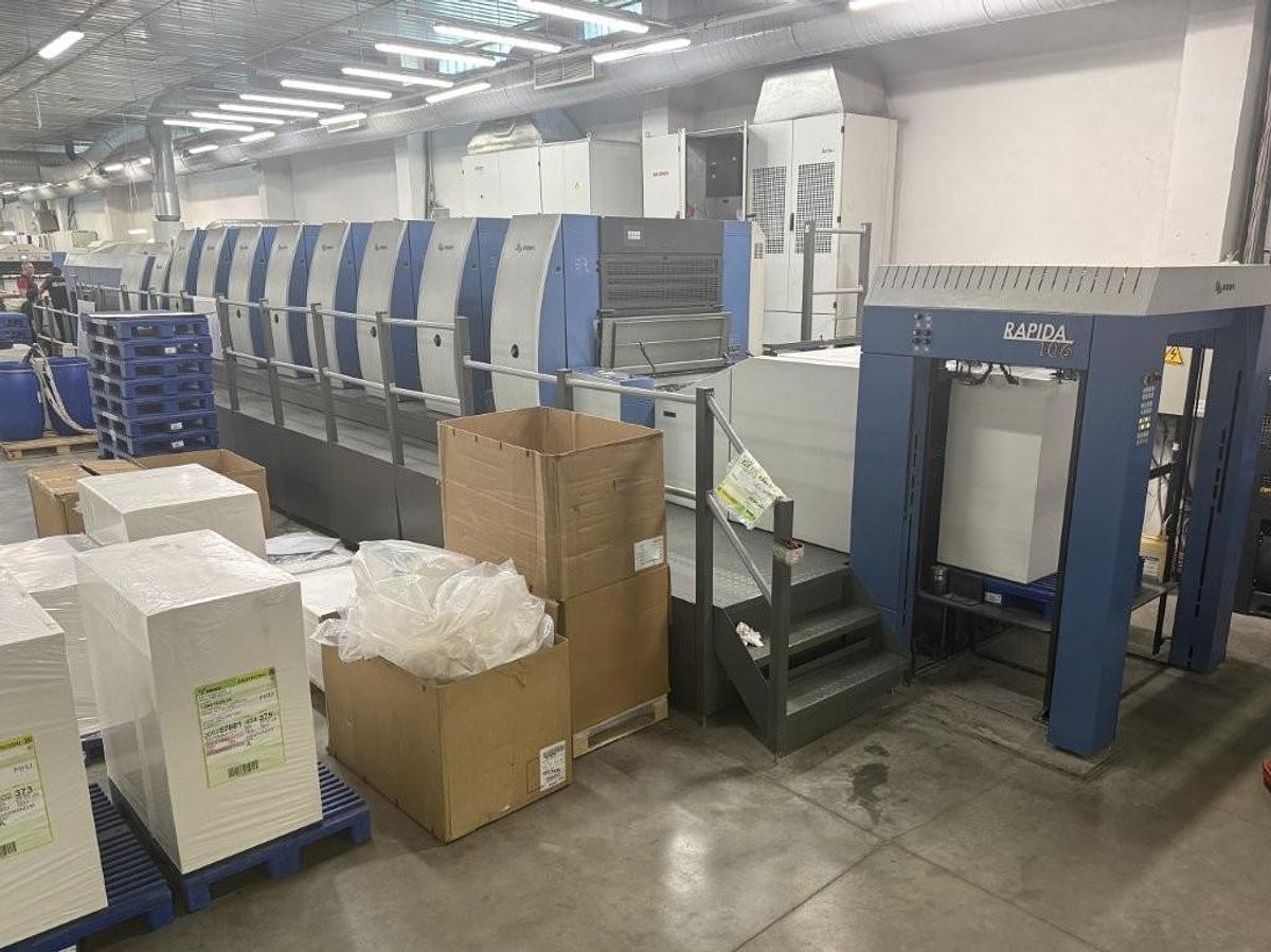 Used KBA (Koenig & Bauer) Rapida 106-8+LV (2015)