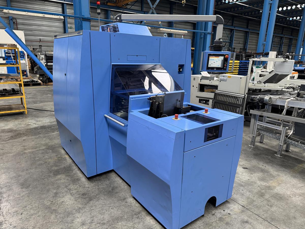 Used Müller Martini three knife trimmer Orbit (3675) (2009)