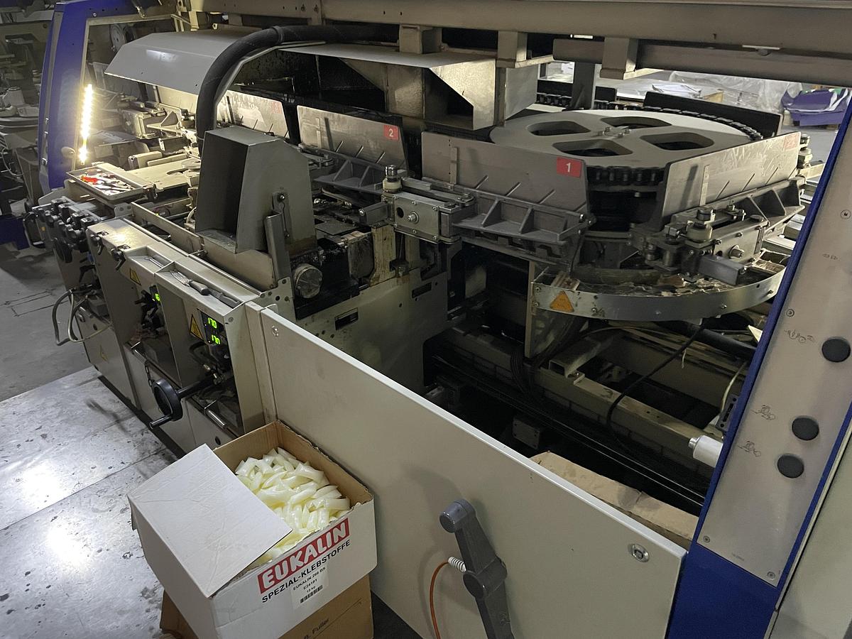 Used Kolbus perfect binder KM 600 (2011)