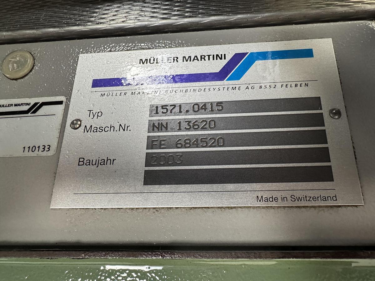Used Müller Martini element 1571 (2003)