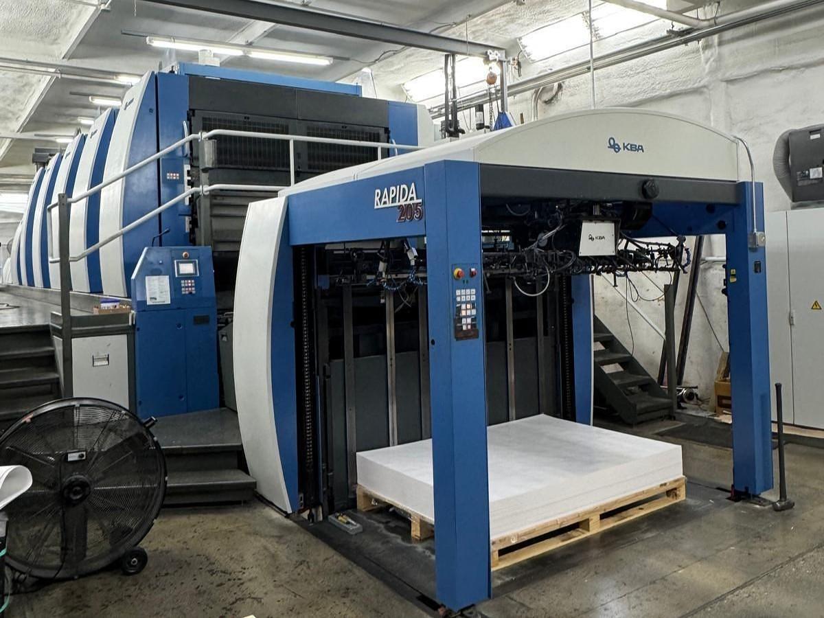 Used KBA (Koenig & Bauer) Rapida 205-5+LT (2005)