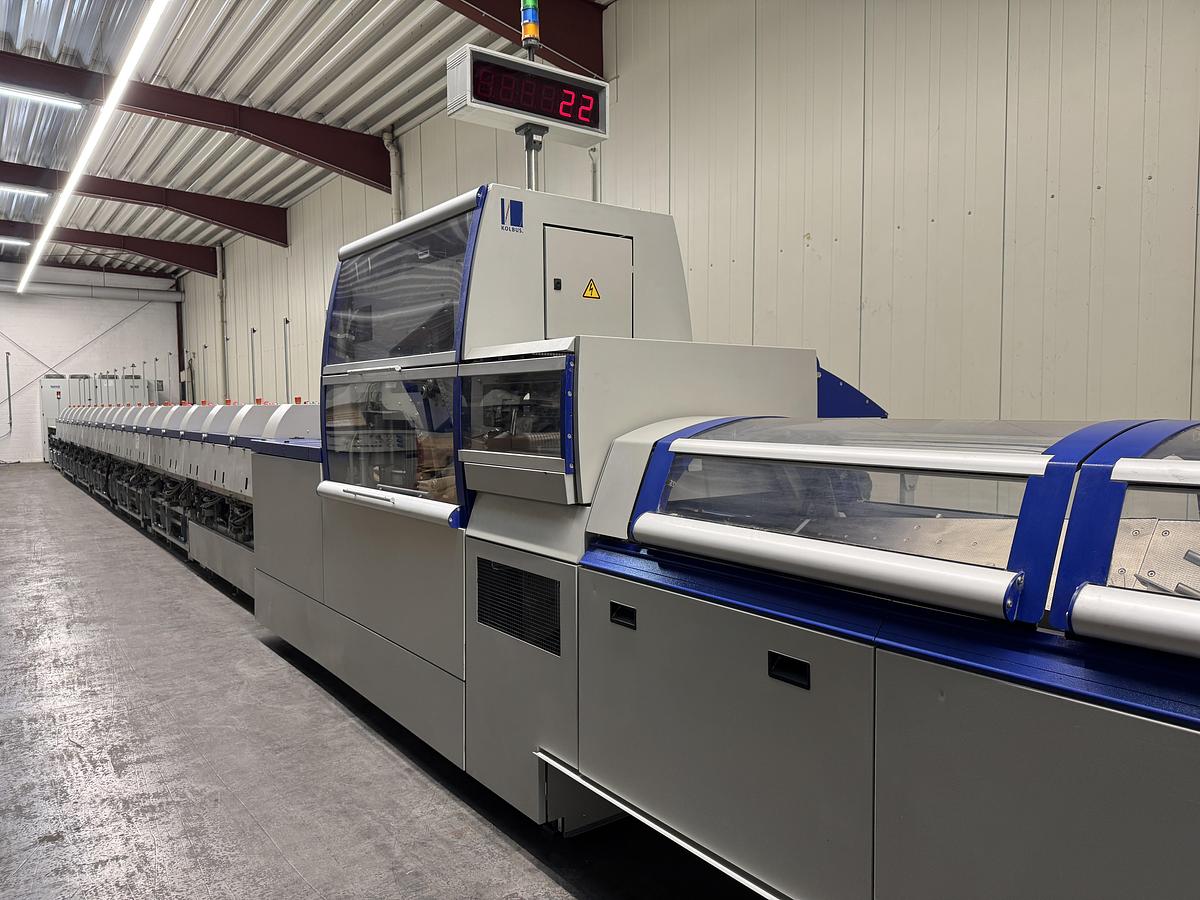 Used Kolbus perfect binder KM 412.B (2011)