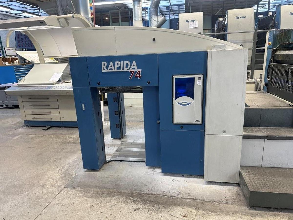 Used KBA (Koenig & Bauer) Rapida 74-5 (2007)