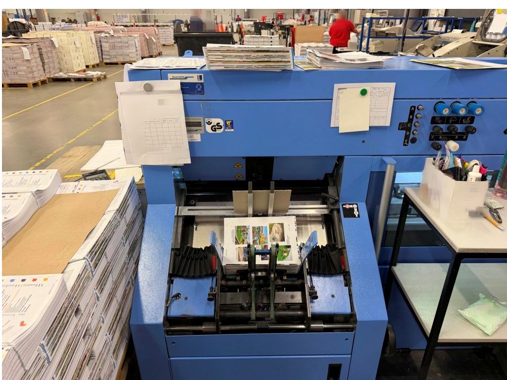 Used Müller Martini sewing machine Ventura MC (3215) (2016)