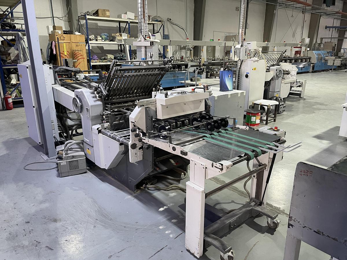 Used Heidelberg-Stahlfolder KD 66/4KTL (2001)