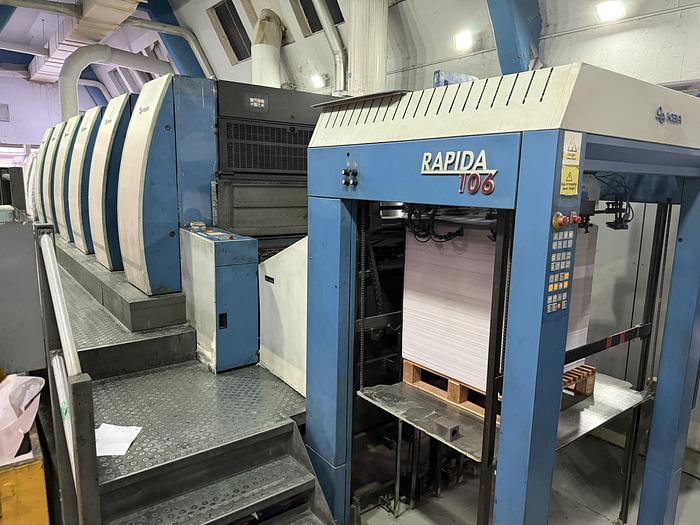 Used KBA (Koenig & Bauer) Rapida 106-6+LV (2013)