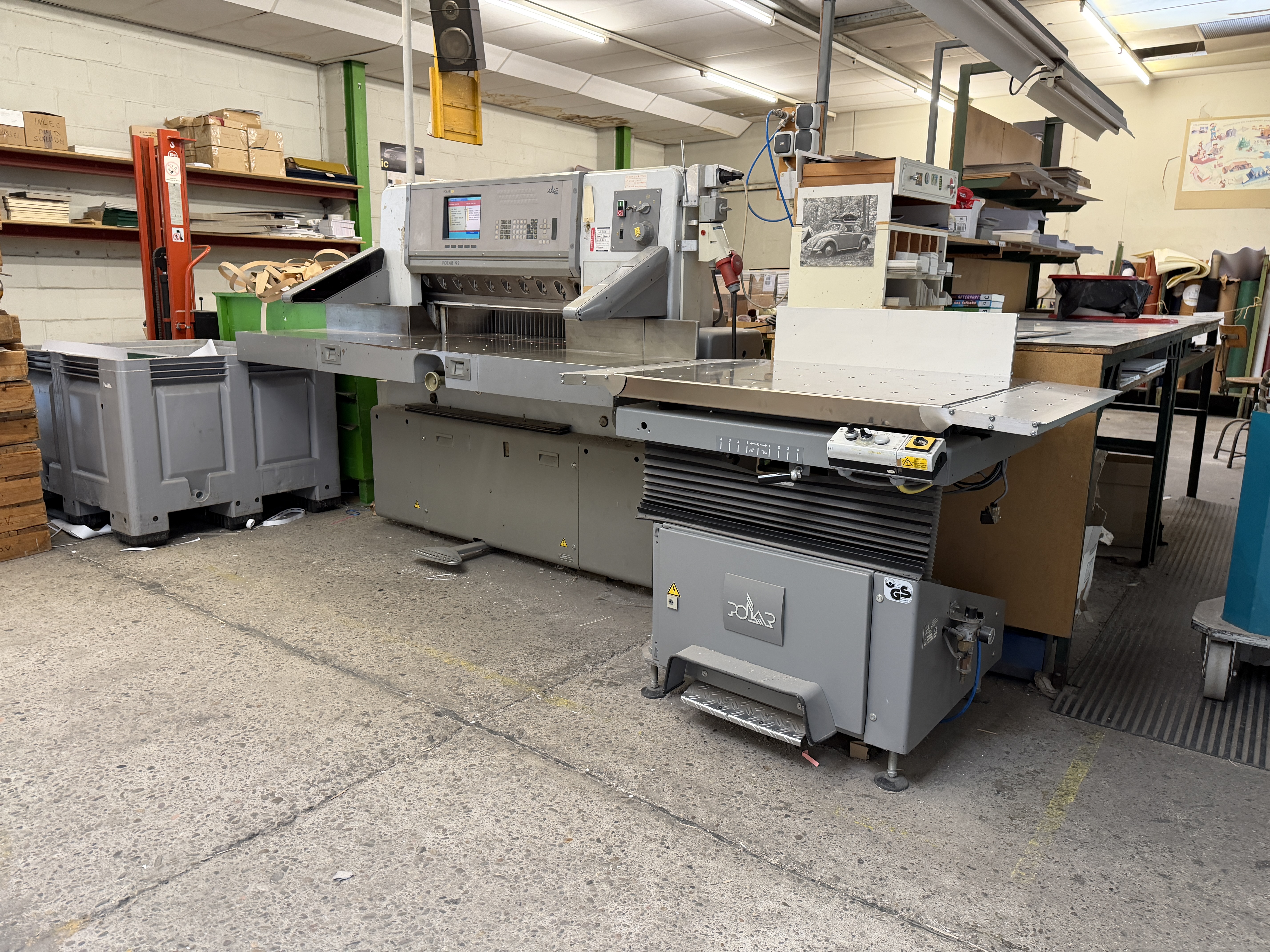 Used Polar guillotine 92 ED (1995)