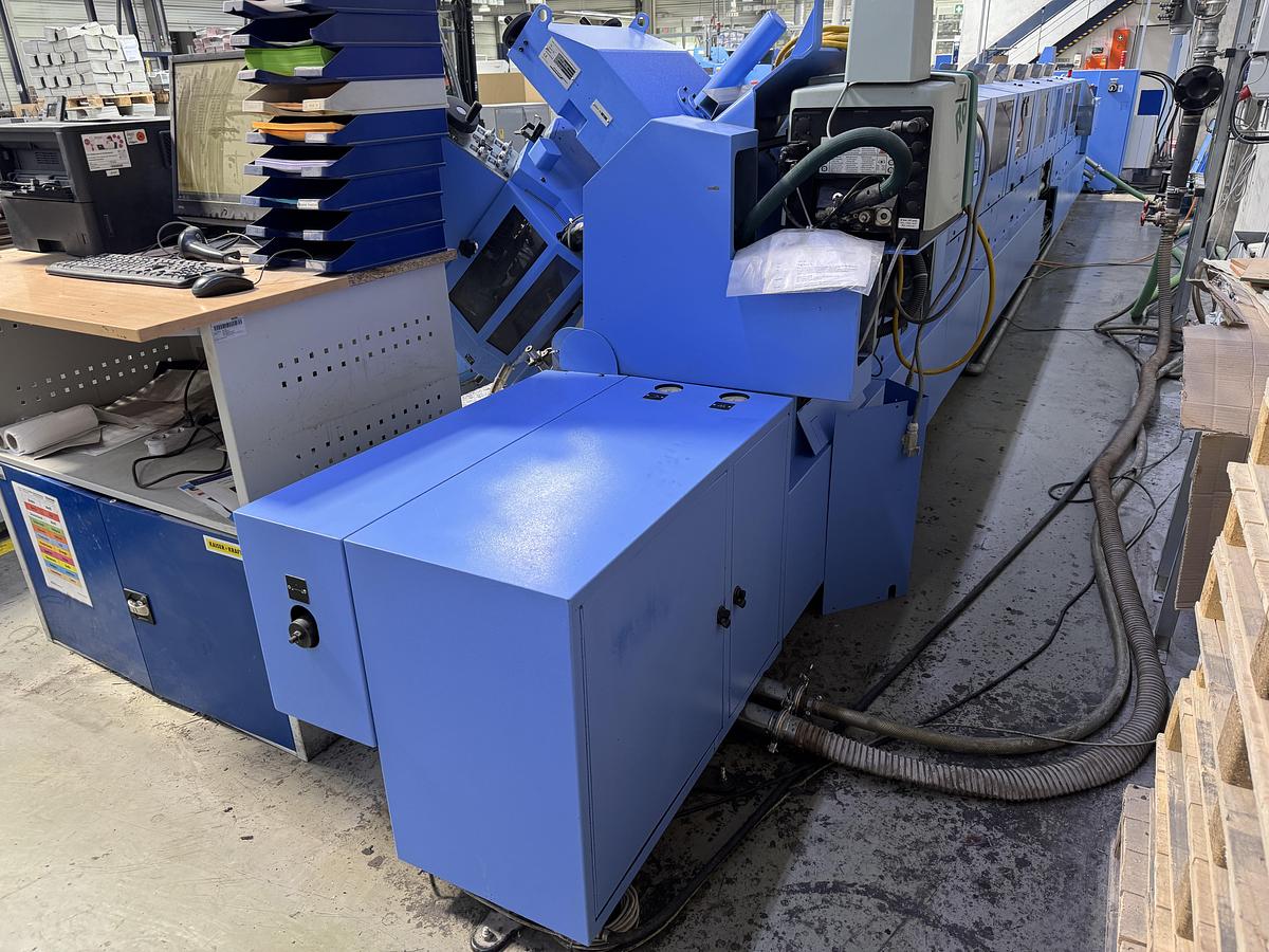 Used Müller Martini saddle stitcher Primera C140 (2009)