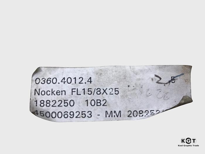 Müller Martini part no.: 0360.4012.4