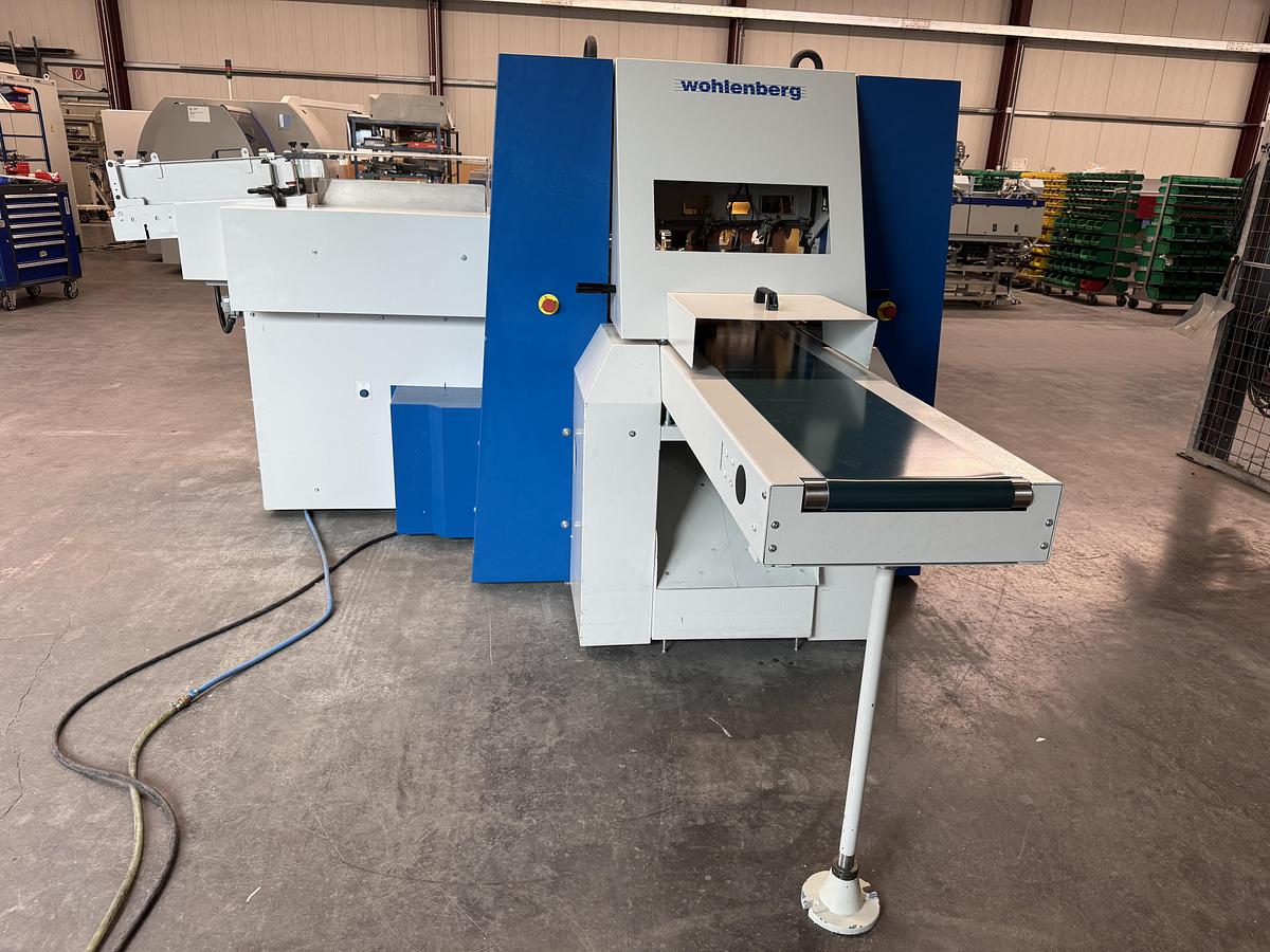 Used Wohlenberg three knife trimmer Trim-Tec 45i (2011)