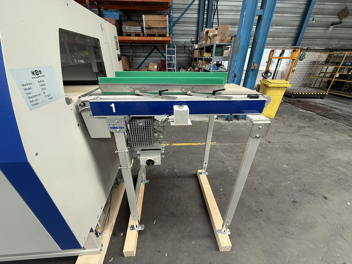 Used Kolbus front cutter FA 650 (2010)