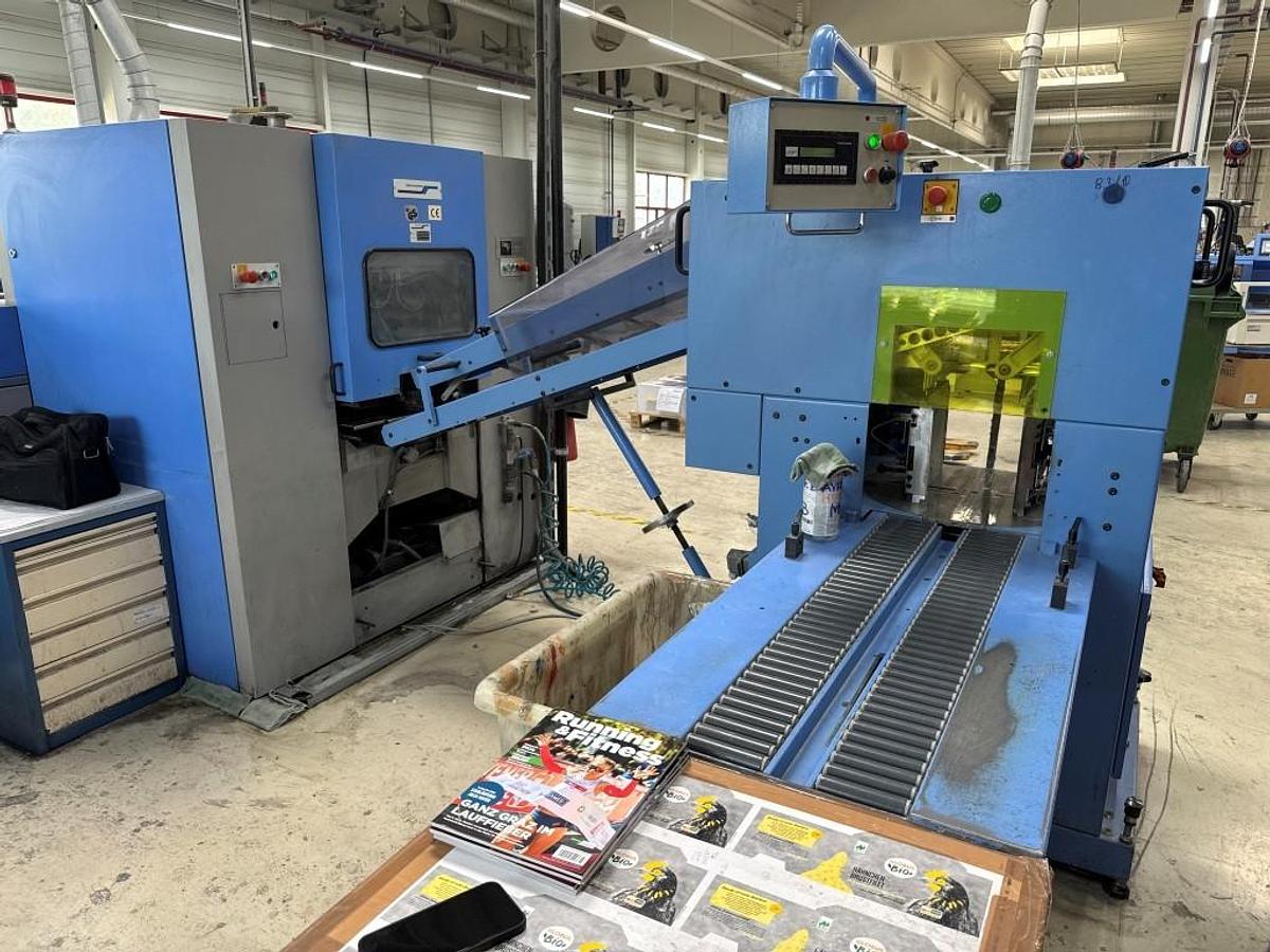 Used Müller Martini perfect binder Acoro A6 (2011)
