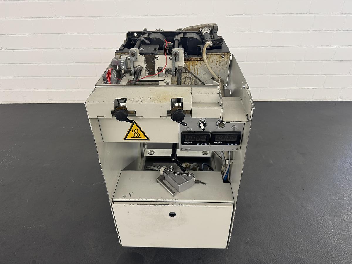 Used Kolbus PUR spine gluing unit (2008)